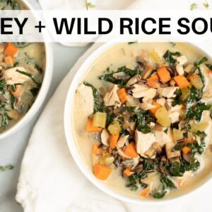 LEFTOVER THANKSGIVING TURKEY SOUP  | cozy recipe