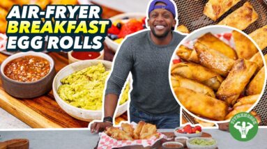 Air Fryer Breakfast Egg Rolls Recipe