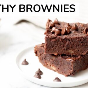 HEALTHY BROWNIE RECIPE | gluten-free brownies made with almond flour