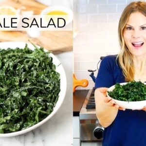 SIMPLE KALE SALAD | my go-to recipe