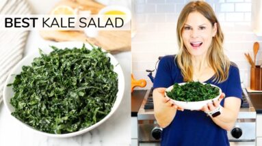 SIMPLE KALE SALAD | my go-to recipe