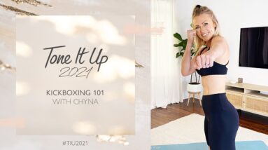 Tone It Up | Kickboxing 101 With Trainer Chyna