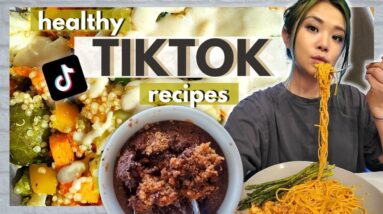 I ONLY Ate TikTok Recipes for a Day (What I Eat in a Day - Vegan)