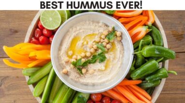 Instant Pot Hummus // AUTHENTIC, SUPER SILKY & CREAMY