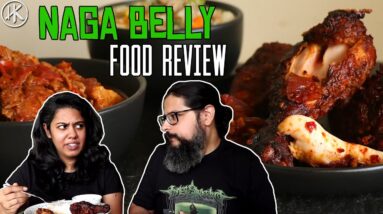 Naga Belly Food Review - Tasting Smoked Pork & Axone (Akhuni)