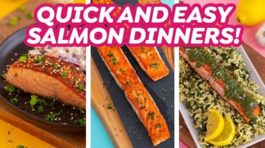 15-Minute Pan Seared Salmon Dinner Ideas