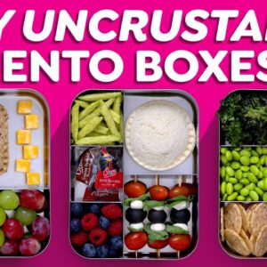 DIY Uncrustables Bento Box Lunches!