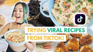 I Tried Viral Recipes From TIKTOK (VEGAN)... Do They Work?