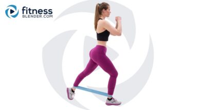 Resistance Band Butt and Thigh Workout - Lower Body Burnout