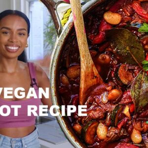 Tasty Vegan One Pot!???? Spanish Butterbean Stew