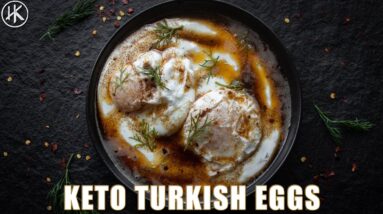 The ULTIMATE Keto Egg recipe | Turkish Poached Eggs in Yogurt