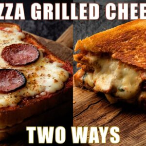 The ULTIMATE Pizza Sandwich | Pizza Grilled Cheese