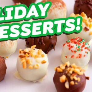 3 Easy Holiday Desserts – Truffles, Cake & Trifles!