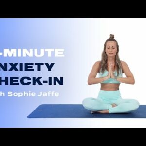 Calm Your Anxiety With This 5-Minute Practice | POPSUGAR FITNESS