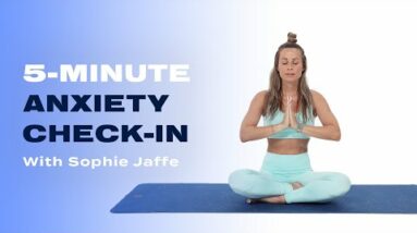 Calm Your Anxiety With This 5-Minute Practice | POPSUGAR FITNESS