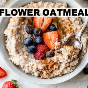 CAULIFLOWER OATMEAL RECIPE | how to make an easy, healthy breakfast