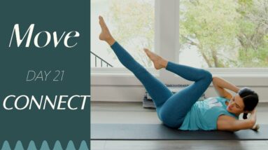 Day 21 - Connect  |  MOVE - A 30 Day Yoga Journey