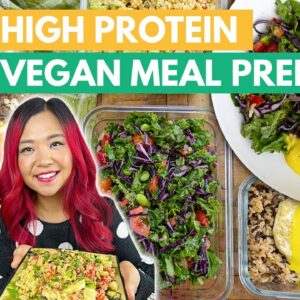 HIGH PROTEIN VEGAN MEAL PREP