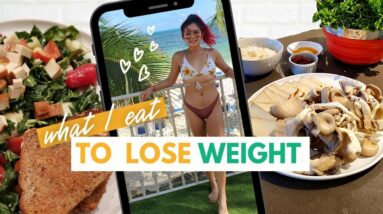 HOW I ATE TO LOSE WEIGHT (What I Ate in a Day - Vegan)