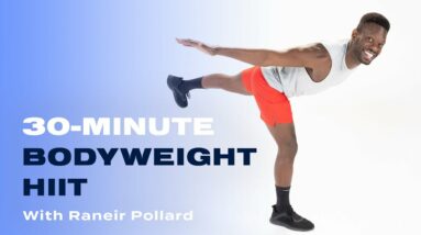 This 30-Minute Bodyweight HIIT Routine Will Make You Use Your Core Muscles | POPSUGAR FITNESS