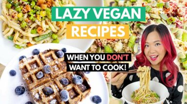 Lazy Vegan Recipes When You Don't Want to Cook (Vegan Meals For One)