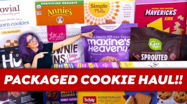 Low Sugar Store Bought Cookies Taste Test + Haul