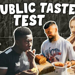 my favourite VEGAN dish gets a PUBLIC TASTE TEST!!!! 😳