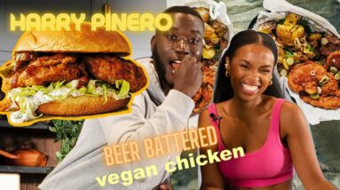 ONE POT 3 WAYS:  BEER BATTERED VEGAN CHICKEN Harry Pinero