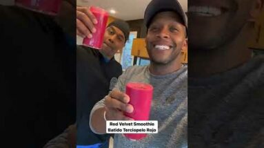 Quick Red Velvet Smoothie #shorts