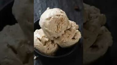 What’s your fav ice cream 🍨 flavour? Try this coffee ☕️ & hazelnut Keto recipe #shorts #icecream
