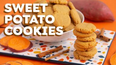 Sweet Potato Cookies + Sweet Potato Puree!