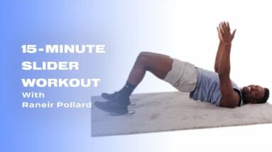 15-Minute Glider Legs and Core Workout With Supernatural Coach Raneir Pollard