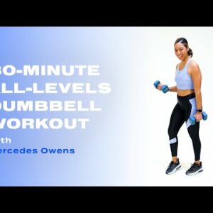 Hit Your Strength-Training Goals With This 30-Minute All-Levels Dumbbell Workout