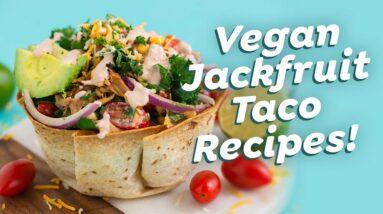 Vegan Jackfruit Tacos + Taco Salad Recipe!