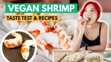 Vegan SHRIMP?! Taste Test!
