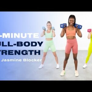 15-Minute Full-Body Strength and Sweat Session