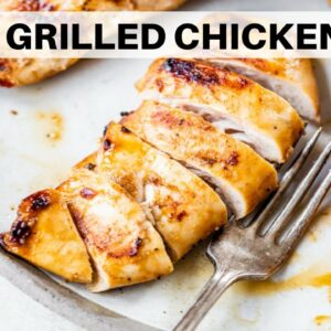 EASY GRILLED CHICKEN RECIPE | bright, bold asian flavors