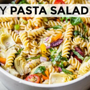 PASTA SALAD | with Italian salad dressing