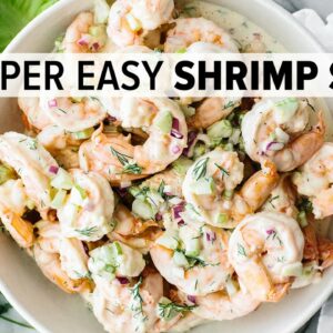 SHRIMP SALAD | the easy "must make" summer salad recipe