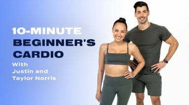 Jump Start Your Fitness Goals With This 10-Minute Beginner's Cardio Workout | POPSUGAR FITNESS