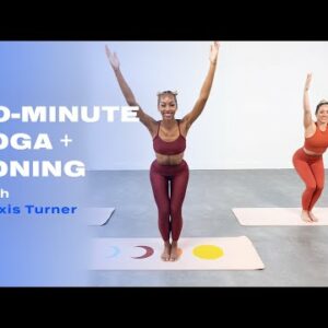 Brighten Your Energy With This 30-Minute Yoga-Inspired Workout | POPSUGAR FITNESS