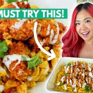 MUST TRY Vegan Buffalo Chicken Mac & Cheese!!!