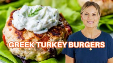 My Husbands Favorite TURKEY BURGER RECIPE | the best, so good!