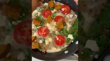Egg White Frittata #shorts #recipe #eggwhites #frittata