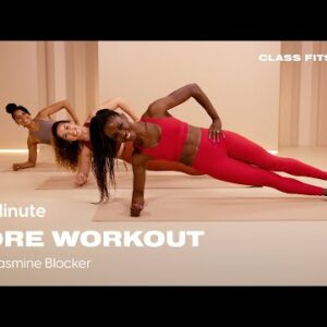 10-Minute Total-Core Workout With Jasmine Blocker | POPSUGAR FITNESS