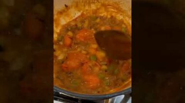 Mediterranean Diet Soup #shorts #recipe #mediterranean #food #diet #soup