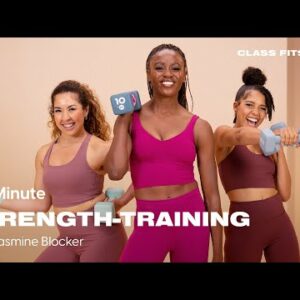 30-Minute Strength-Training Workout With Jasmine Blocker | POPSUGAR FITNESS