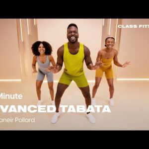 30-Minute No-Equipment Advanced Tabata With Raneir Pollard | POPSUGAR FITNESS