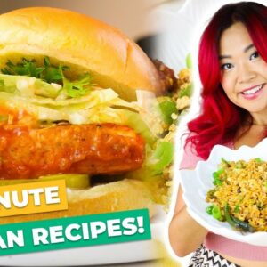 15 MINUTE VEGAN DINNER IDEAS YOU MUST TRY!