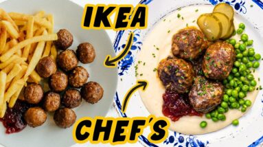 Chef Recreates Ikea's Swedish Meatballs at Home